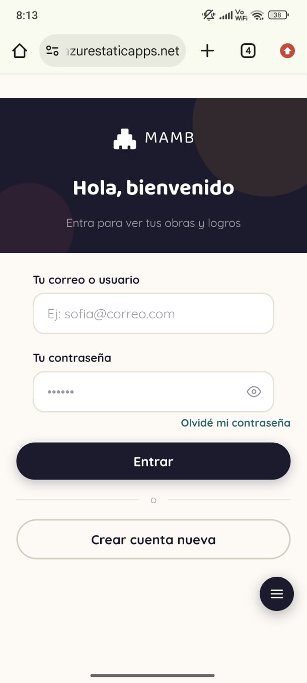Inicio de Sesión y Registro